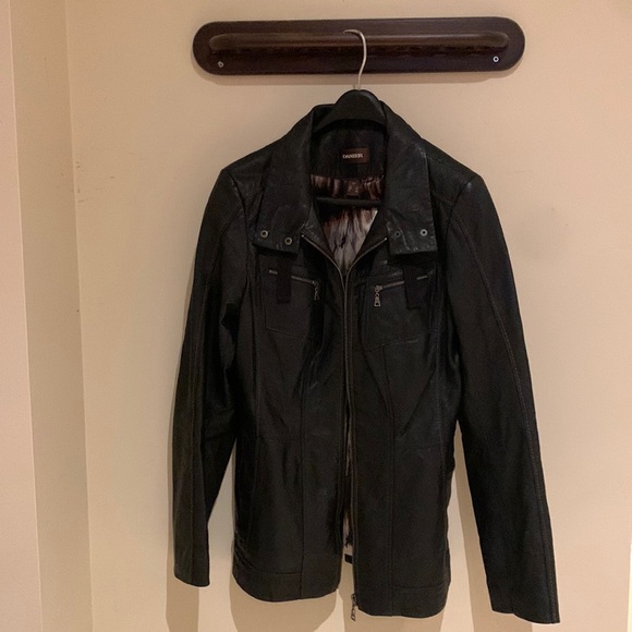 DANIER LEATHER JACKET 🖤 size small - Picture 1 of 7